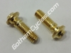 Ducati Left & Right Special Mirror Screws: 748-998 82919451A and 82919461A
