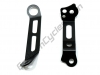 Ducati Brembo Front Brake & Clutch Reservoir Bracket Set in Black for 848/848 EVO/1098/1198 82919451A and 82919461A
