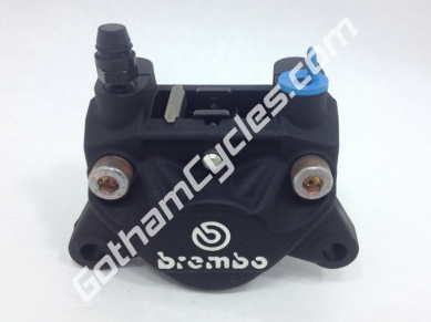 Ducati Brembo 32mm Rear Brake Caliper Top Opposable Inlet and Bleed Black: Monster S2R 800/1000/S4R/S4RS 61140171A
