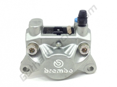 Ducati Brembo P32 Rear Brake Caliper Top Inlet and Bleed Silver: 748-998, Monster, SS 20516186