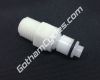 Ducati Acetal Gas Tank Fuel Pump Quick Release White Male Disconnect: 899/959/1199/1299/V2 Panigale 81440101A_barbed