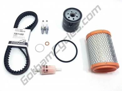 Ducati Full Service Kit - Timing Belts, Spark Plugs, Air/Fuel/Oil Filters: Monster 1100 EVO GC_service_1100EVO