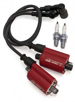 Ducati ExactFit High Voltage Ignition Coils Kit 2 Valve: Monster 400/600/620/750/800/900, SuperSport 620S/750SS/800SS/900SS 2VCOILS