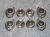 Ducati Camshaft Caps and Bearings Silver: 748-996