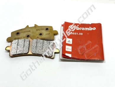 OEM Ducati Brembo HH Sintered Radial Caliper Monoblock Front Brake Pad 61340961A 61340961A