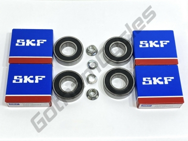 Ducati SKF Camshaft Timing Belt Tensioner Bearing Lock Nut Set: 70240581A 70240581A