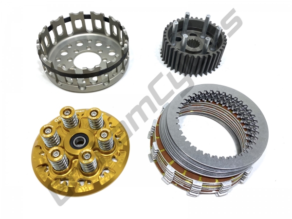Ducati Dry Clutch Kit:  Hub / Basket Barnett Plates / Pressure Plate /  Springs / Caps Kit clutch_kit_1