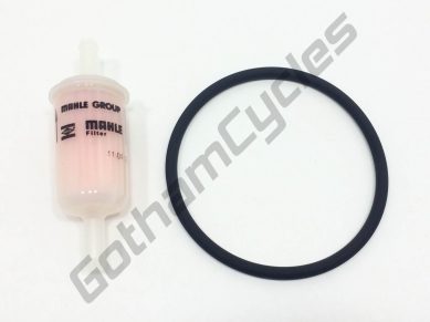 Fuel Pump Filter & VITON O-Ring compatible with Ducati Monster 620/695/S2R 800/S2R 1000, Multistrada 620/1000/1100 FP_KitMV