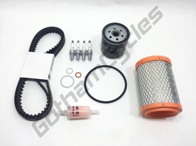 Ducati Full Service Kit - Timing Belts, Spark Plugs, Air/Fuel/Oil Filters: Hypermotard 1100 GC_service_1100