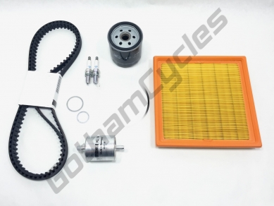 Ducati Full Service Kit - Timing Belts, Spark Plugs, Air/Fuel/Oil Filters: 851/888 GC_service_851_888